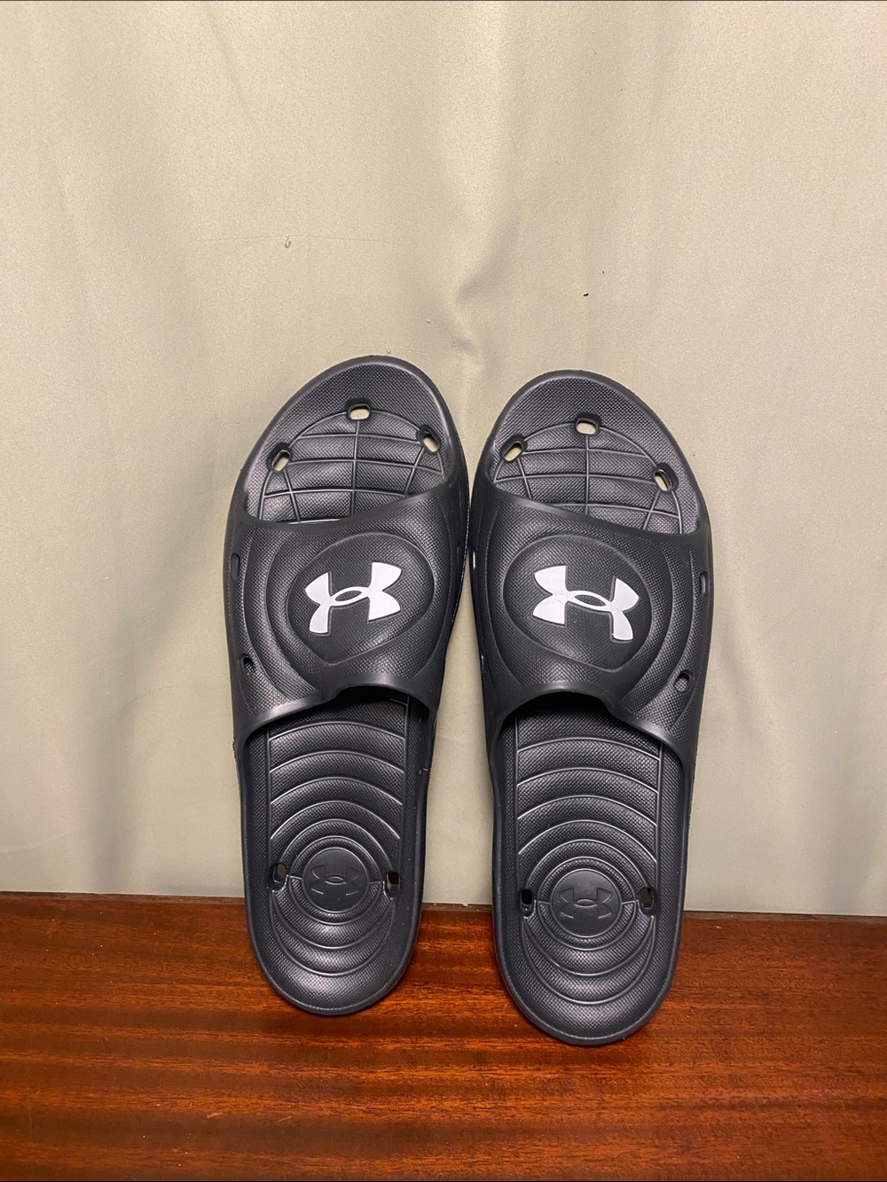 Under Armour Locker IV 4 UA Mens Logo Slide Sandals  size 17 NWOT